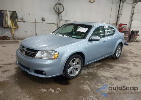 2013 Dodge Avenger Sxt z USA, uszkodzony, nr VIN 1C3CDZCB4DN521514